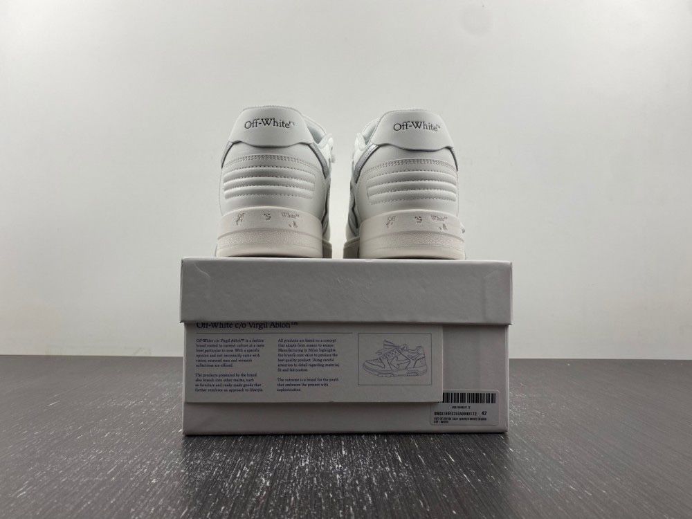 Off-White Out of Office "White Silver"