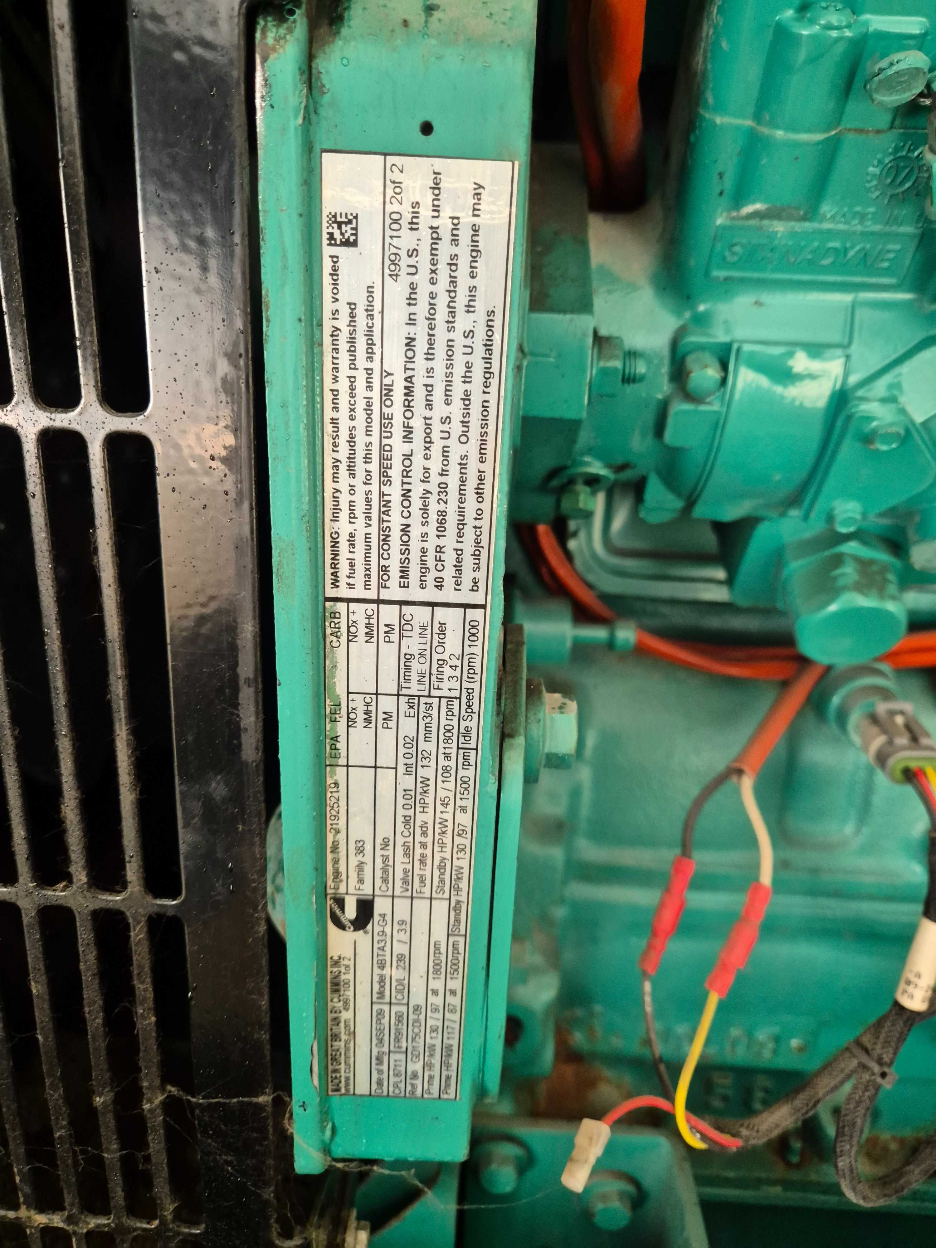 Tрифазен дизелов генератор Green Power GP 110, 97 kVA