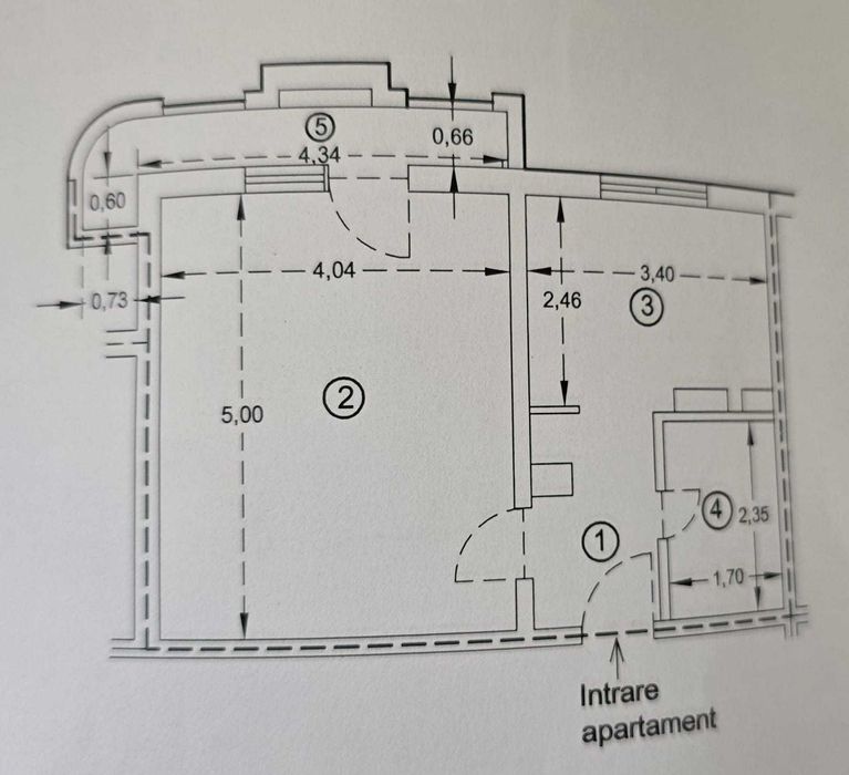 Apartament 1 cam. • 40 m²• renovat • mobilat 90% • FĂRĂ COMISION