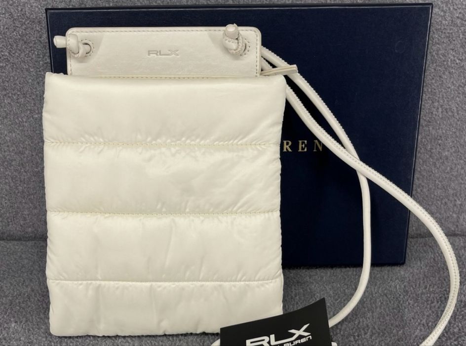 Ralph Lauren RLX Crossbody Cream matlasat