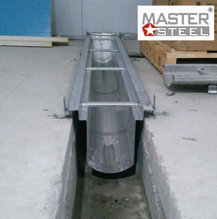 Дренажные лотки и трапы из нержавеющей стали