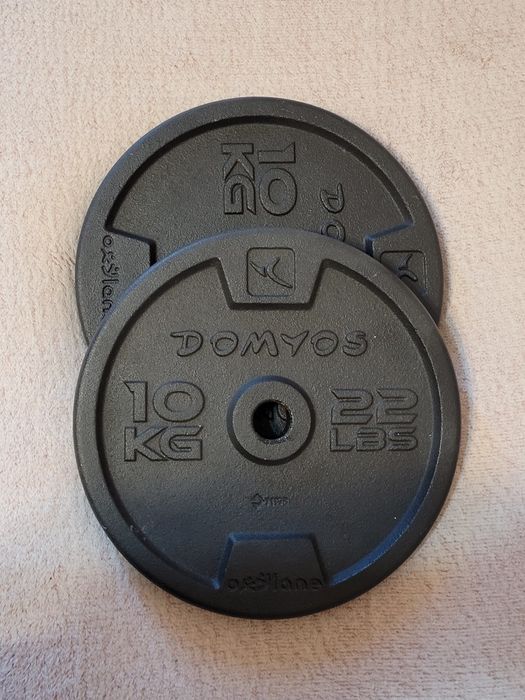 Set 2 greutati gantere 10 kg