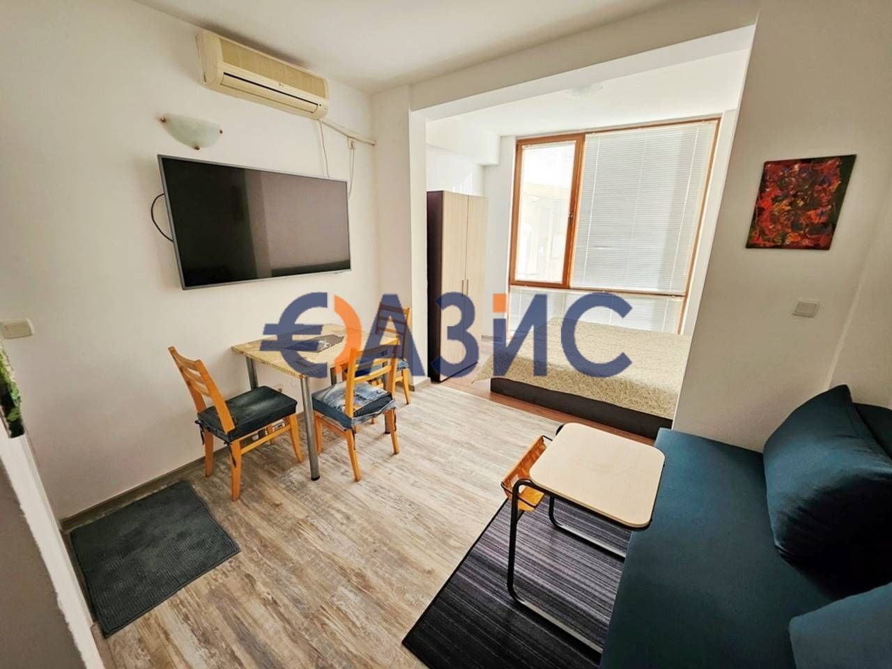 Студио в комплекс Blue Summer, 47 кв.м., Слънчев бряг, България, 56