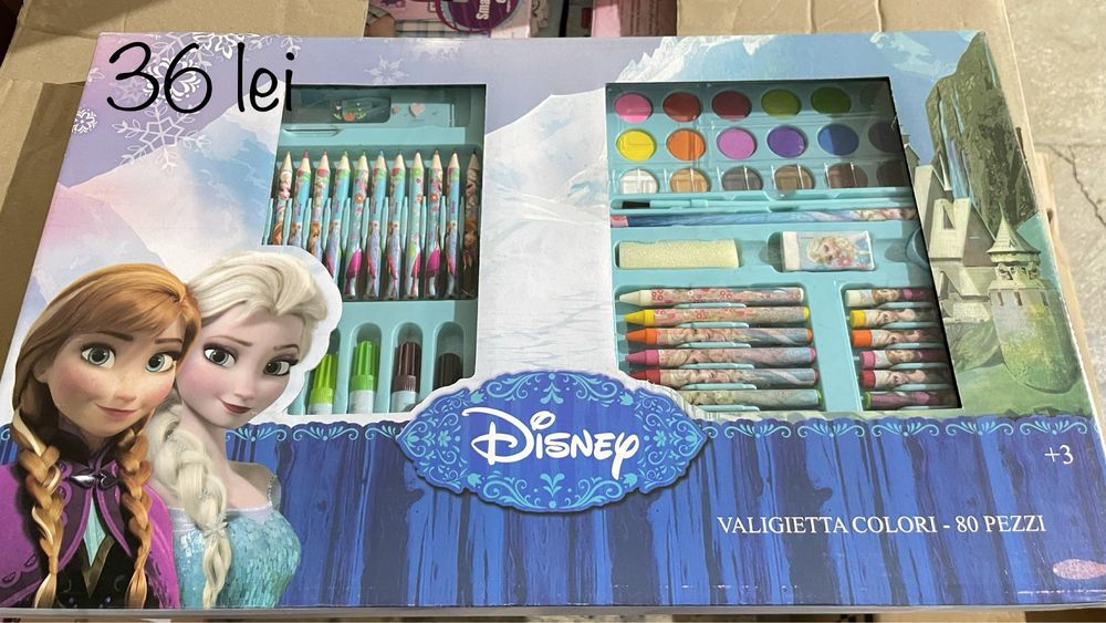 Seturi pentru scris/pictat/colorat Frozen Minnie Avengers