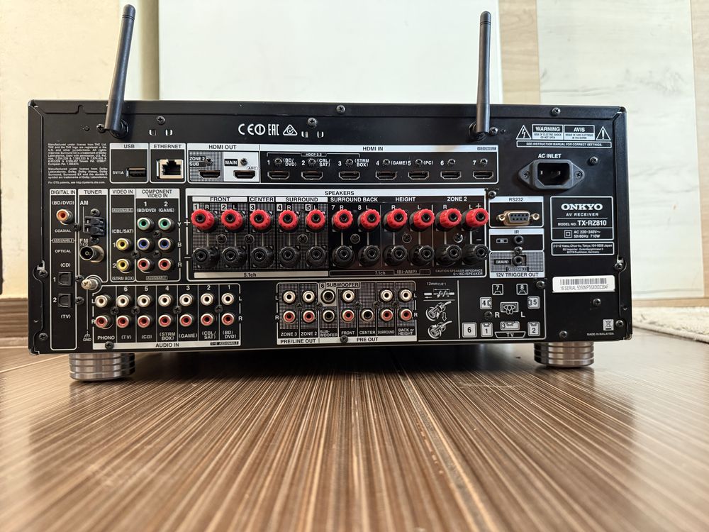 Като нов Onkyo TX-RZ810