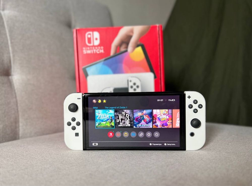 Nintendo Switch OLED + Чехол