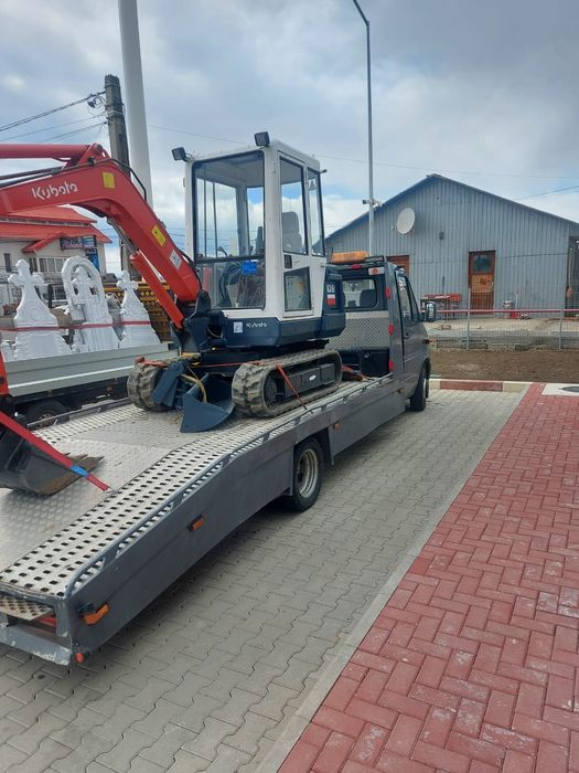 Tractari auto   autoutilitare dube xxl  utilaje Focșani Vrancea e 85
