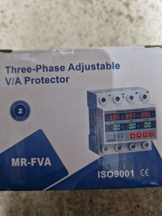 Releu protectie tensiune trifazic