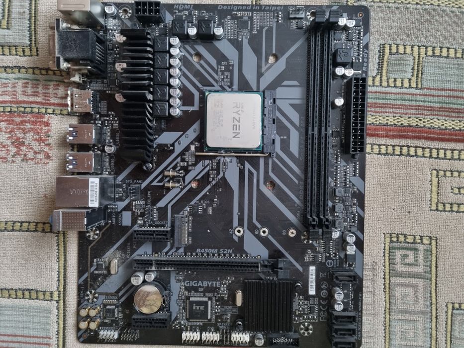 ryzen 5 2600x + b450m