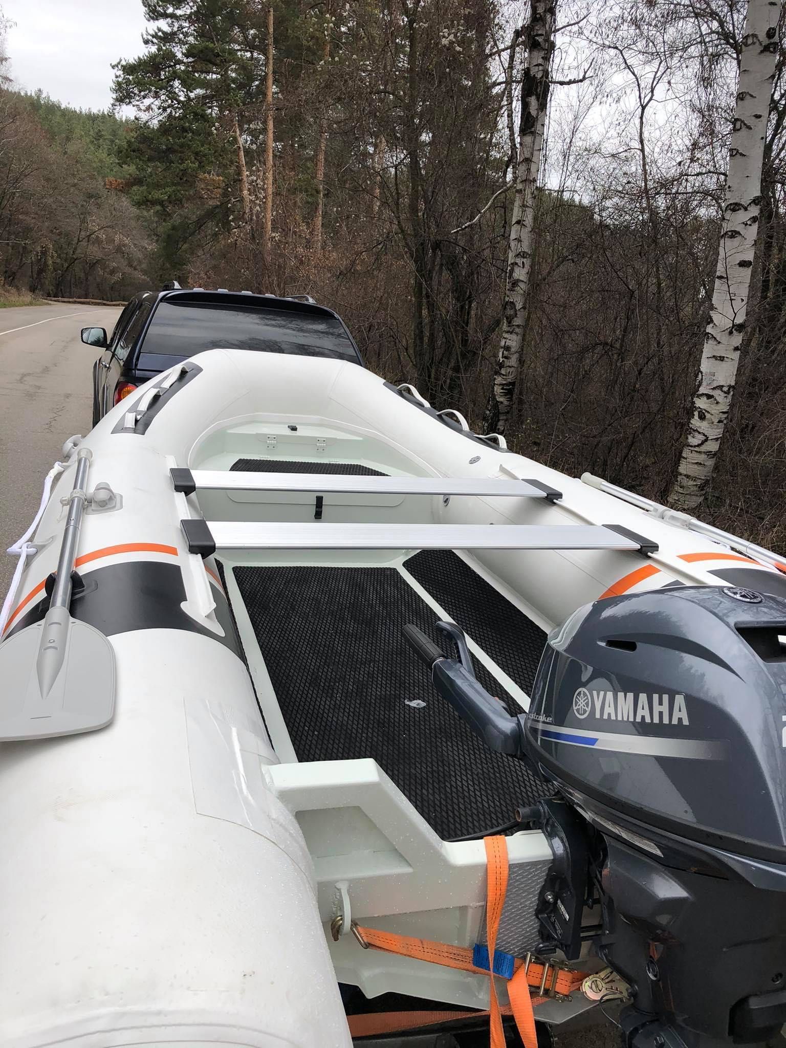 RIB лодка с алуминиев корпус и Yamaha 25