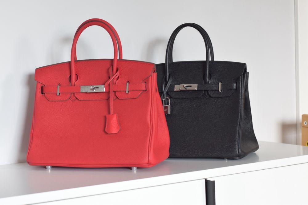 Чанти Hermes лична колекция от естествена кожа