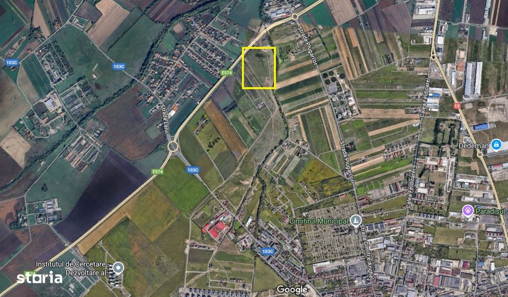 Teren rezidential Brasov zona Bartolomeu str.Lanii