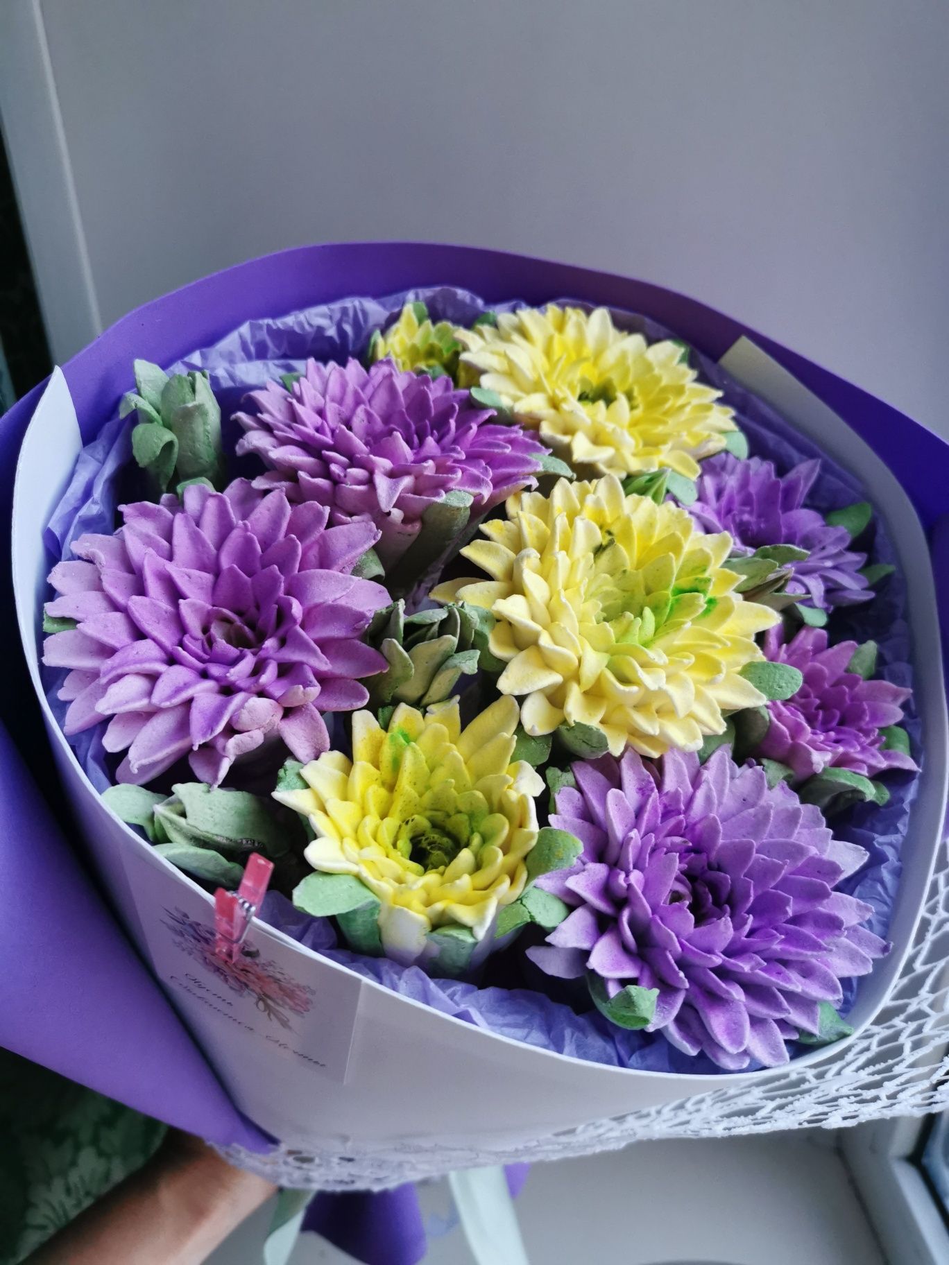 Зефирные букеты.