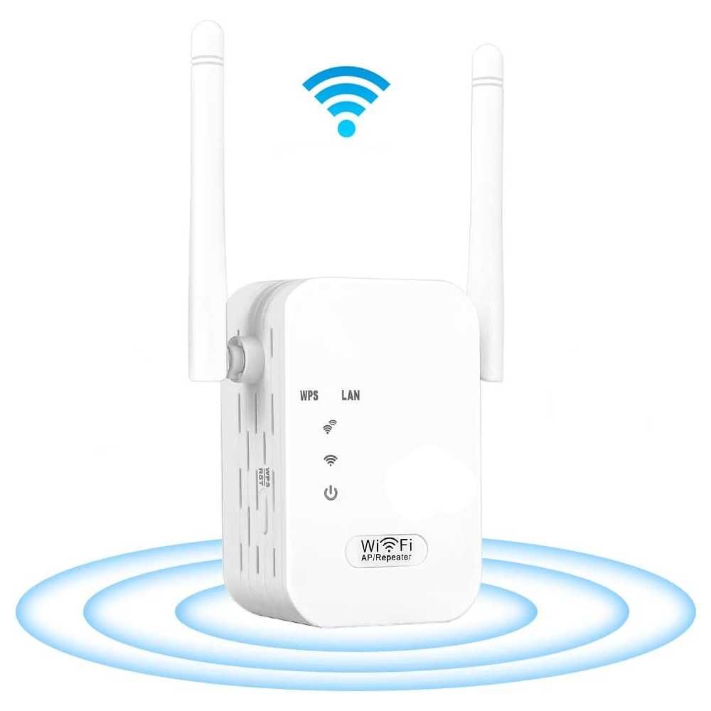 WiFi усилвател за безжичен интернет, WiFi Repeater до 300Mbps с 2