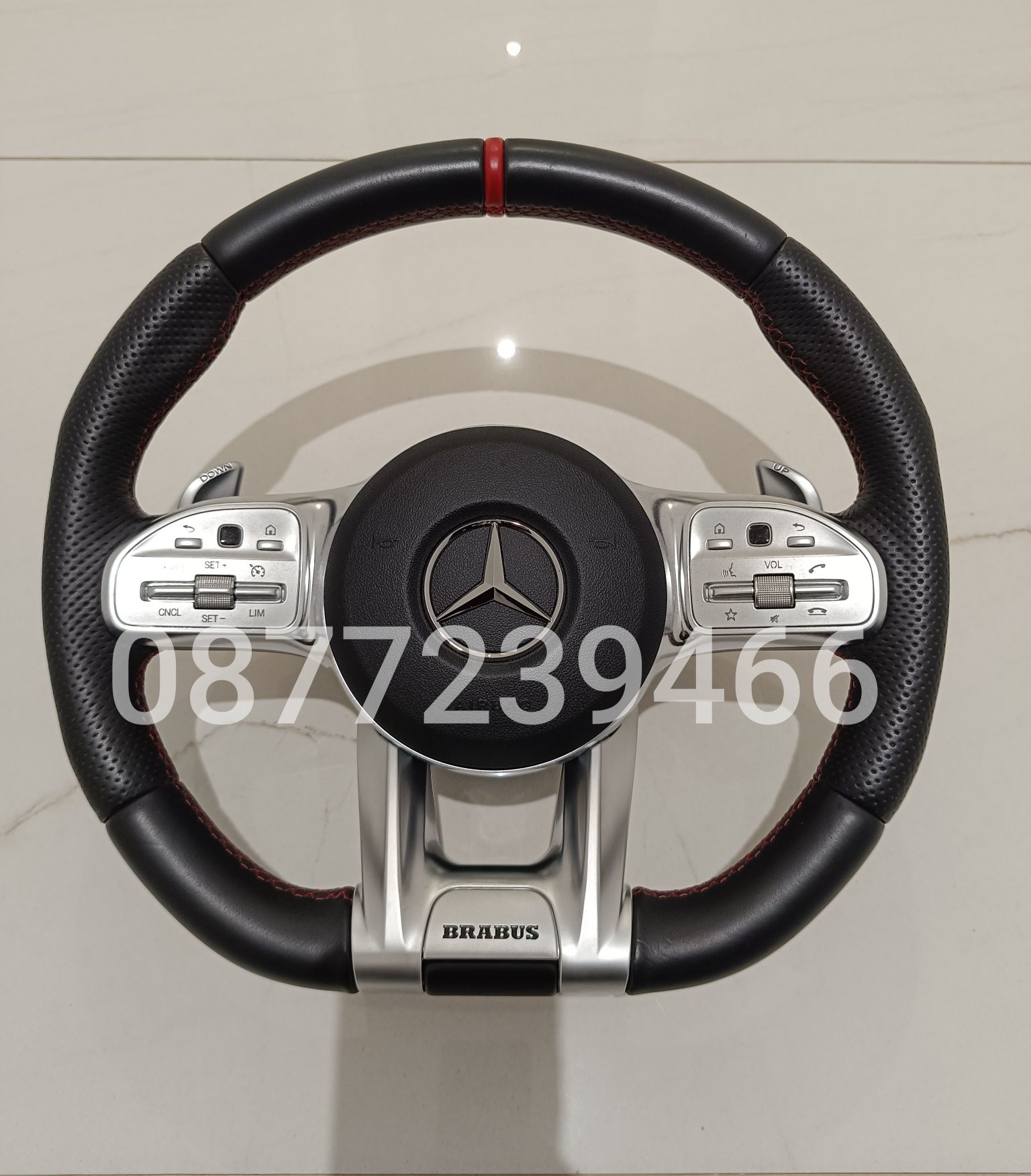 AMG Brabus капак за волан Mercedes w222 w464 w213 c257 c118 c167 x167