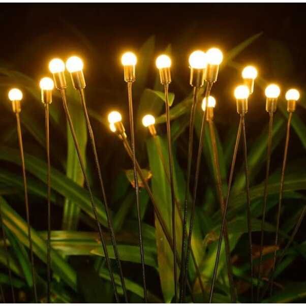 Соларни коледни лампички храст–дървче 75 см – топла светлина