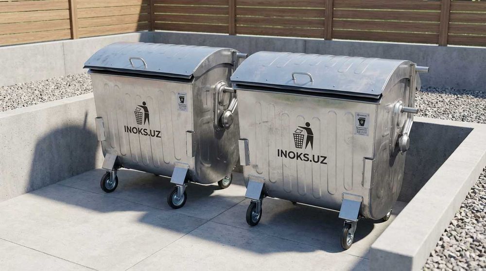 Мусорные контейнеры, мусорные баки в ассортименте