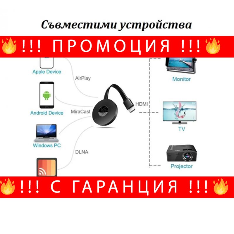 НЕМСКИ Система за стрийминг Google Chrom – StreamingSystem + ЛЕД ФЕНЕР