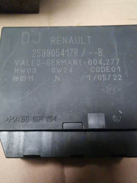 Calculator senzori parcare Renault megane 3