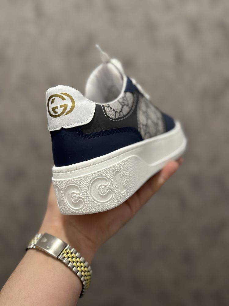 Adidasi Barbati Gucci Blue Navy & White!