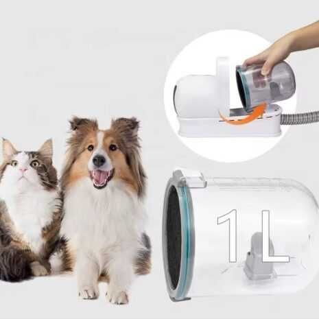 Masina de tuns animale 7 în 1 cu aspirator, WAINER DC03