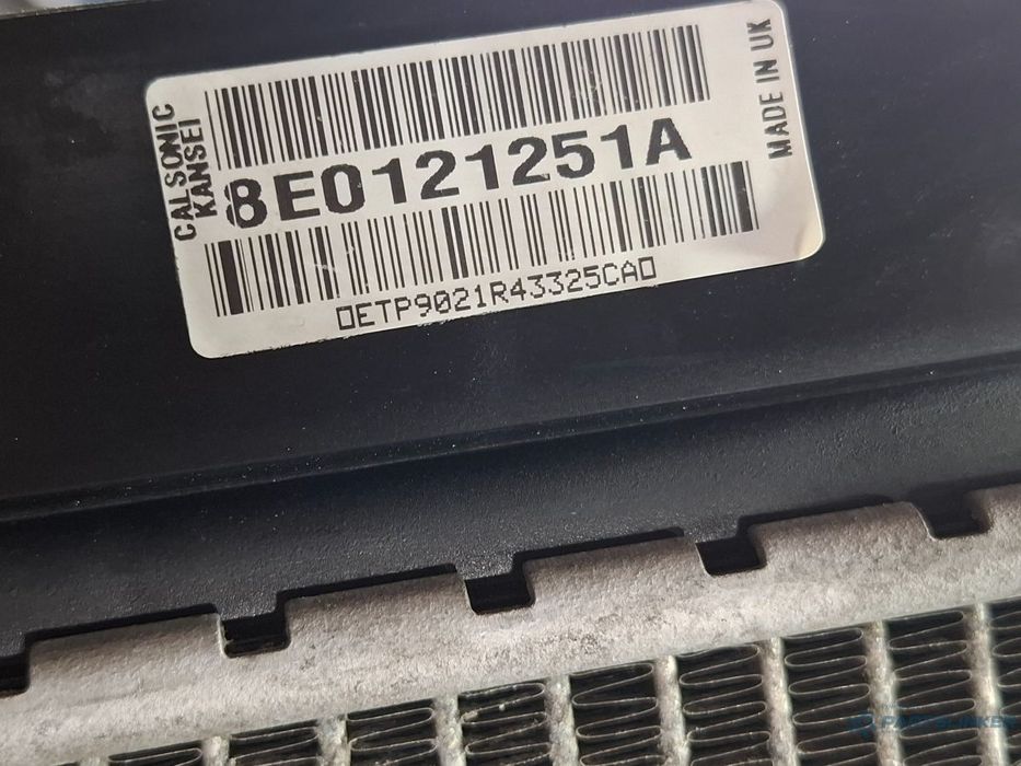 Radiator apa AUDI A4 III Avant 8ED, B7 2004 - 2008 TDI BKE, BRB 8E0121251A