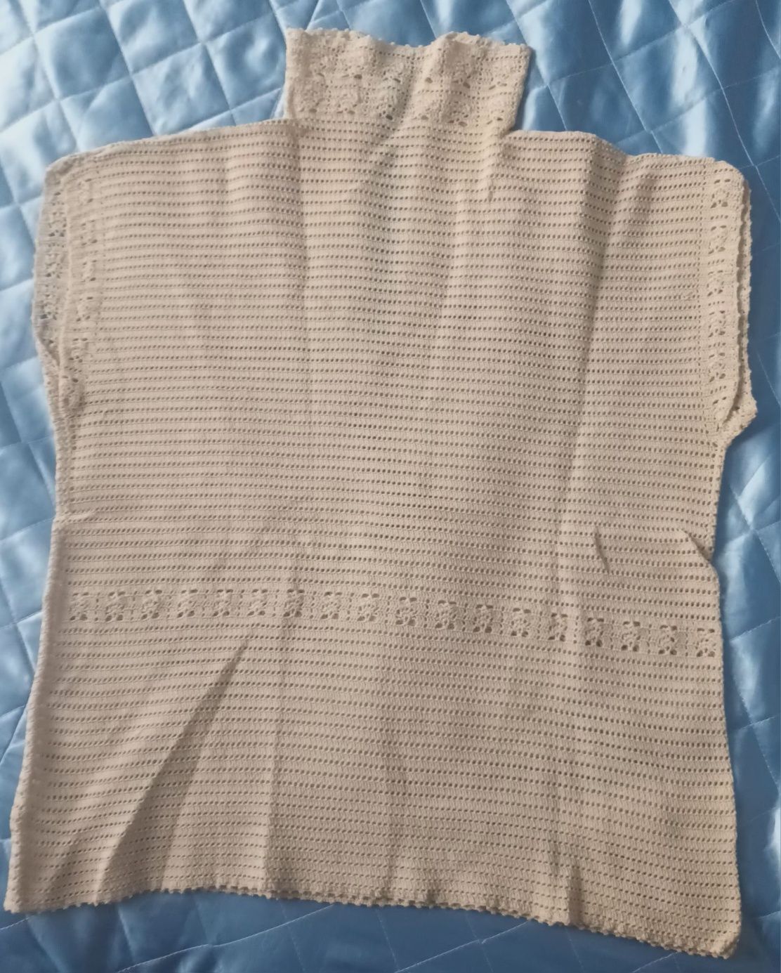 Ретро плетена  детска блуза