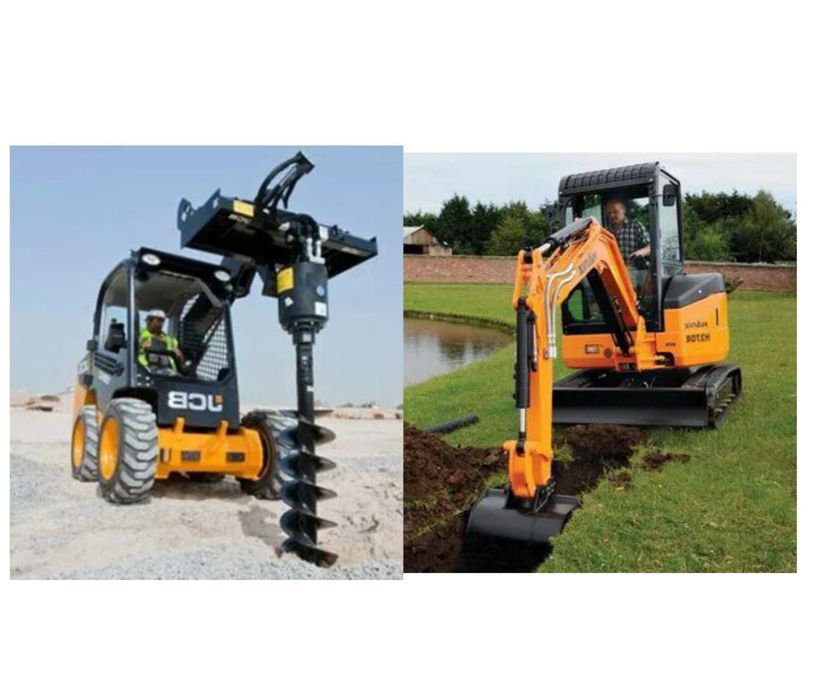 кара ямобур мини-экскаватор гидромолот мини погрузчик пагрузчик экскав