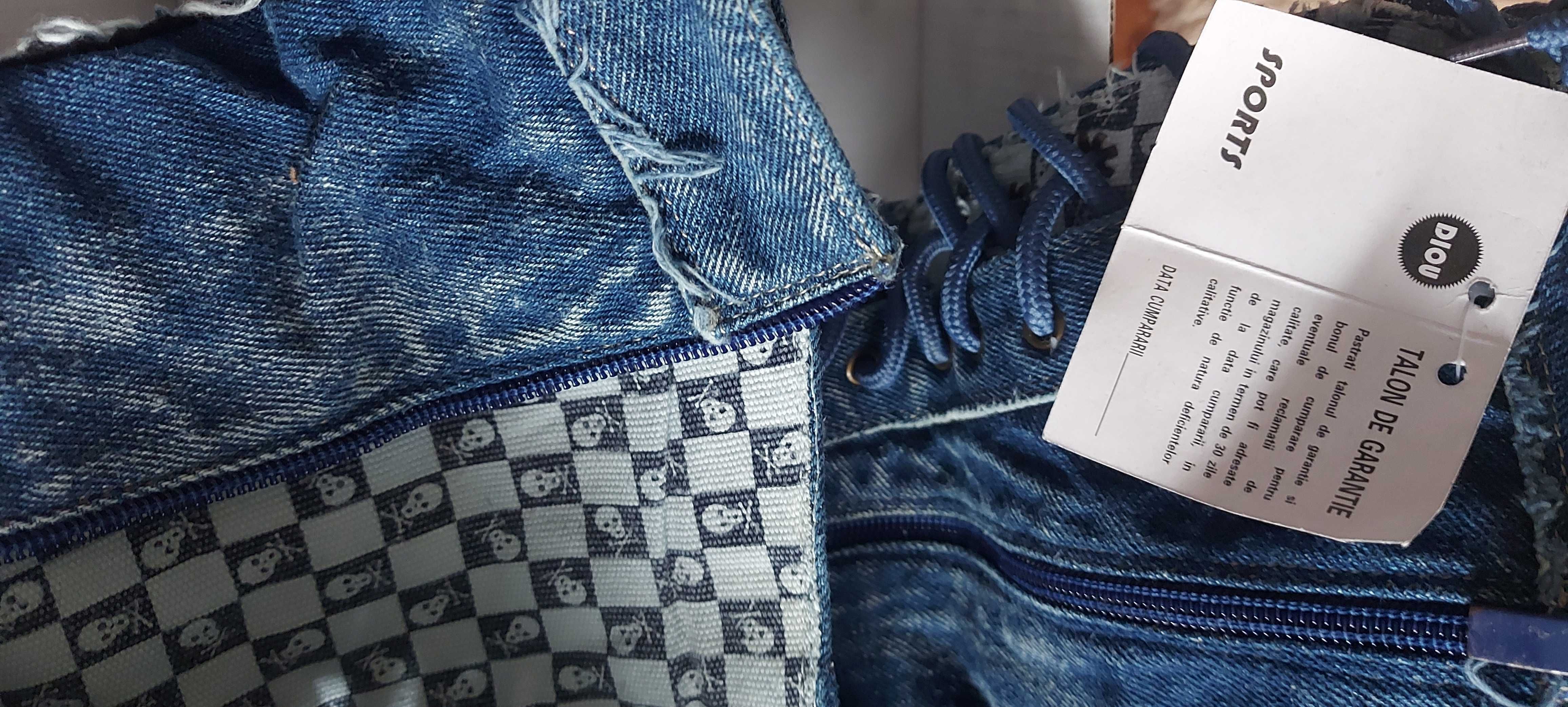 Ghete denim damă