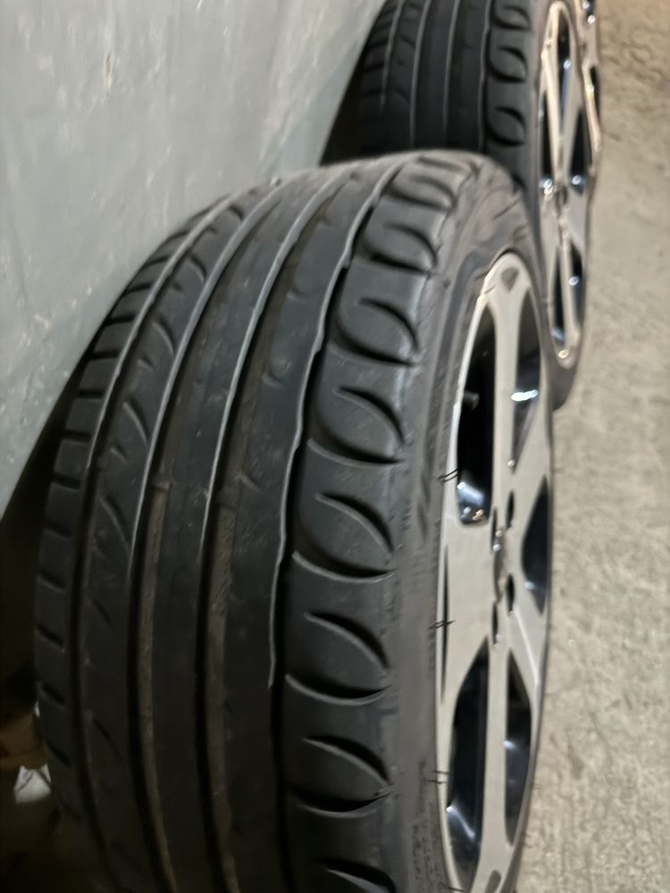 KIA RIO 17" 4x100 оргинални джанти с гуми 205/45/17 XL UHP дот 1923
