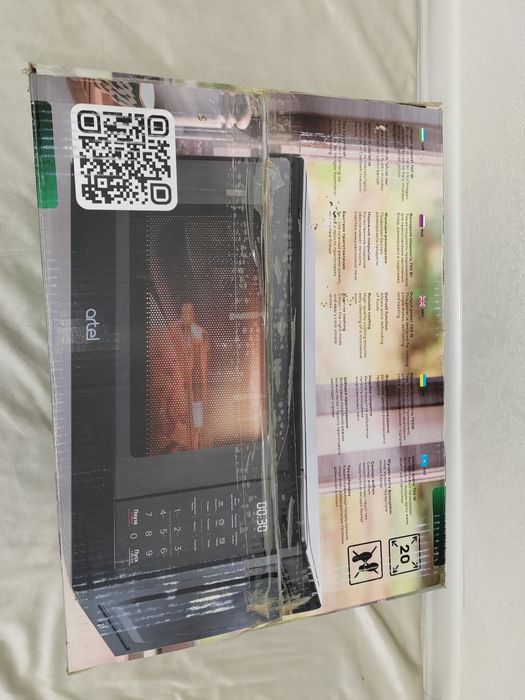 Микроволновке новый коробка вобще ишлатилмаган очилмаган