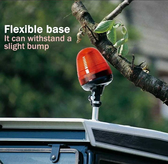 LED ЛЕД Аварийна Сигнална лампа Маяк Буркан 12V/24V