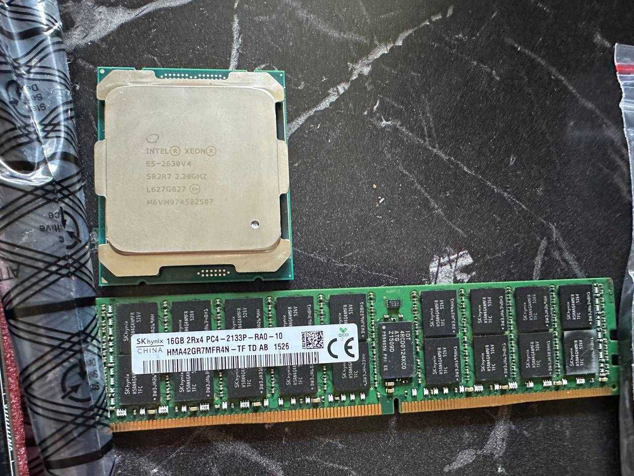 Бюджетные комплекты X99 ZX-D4 + 2630v4 + 16gb DDR4 + куллер