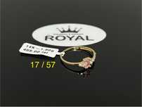 Bijuteria Royal CB : Inel aur 14k 1,30 grame