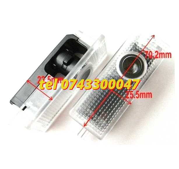 Set 2 Holograme Led Usi Portiera Logo Sigla Bmw E60 E90 F10 320 520 X