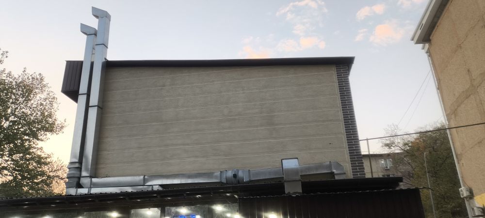 Шашлычная будка с вытяжкой