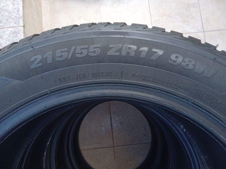 Продавам Гуми 215/55R17.4бр.