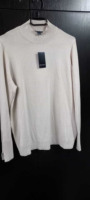Pulover/Maleta L/XL dama ,noua ,bej