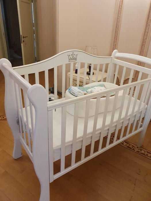 Манеж с матрасом