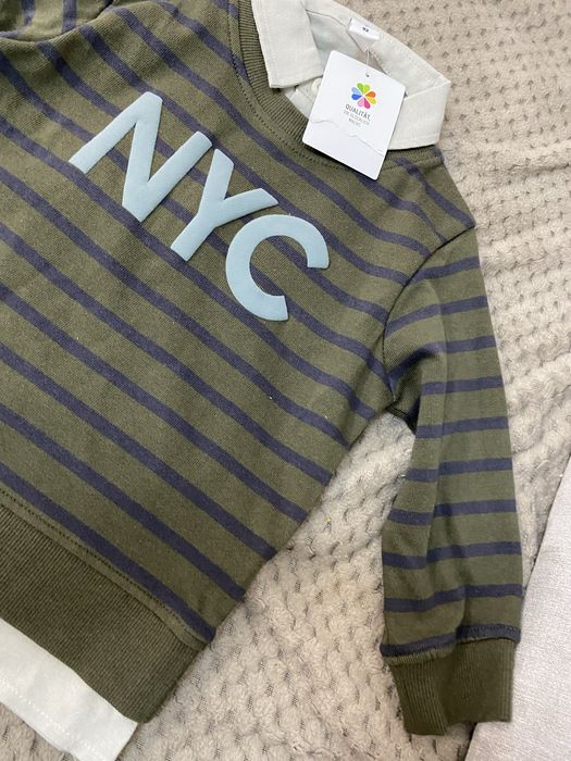 Bluza  cu guler pentru baieti ! Estw nou cu eticheta