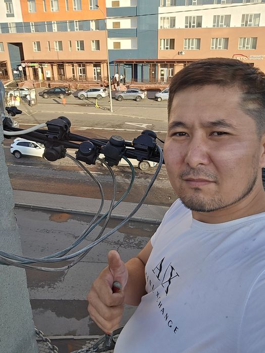 Электрик. Подключение со столба. Столбалаз