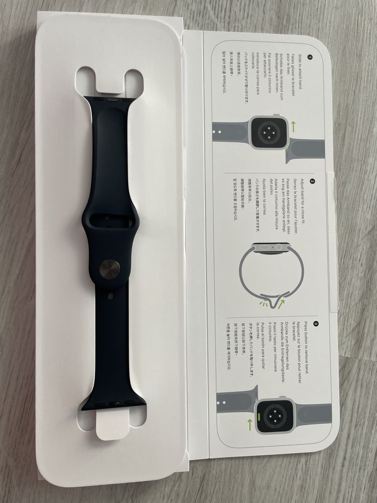 Vand Curea Apple Watch Midnight Sport Band 41mm M/L