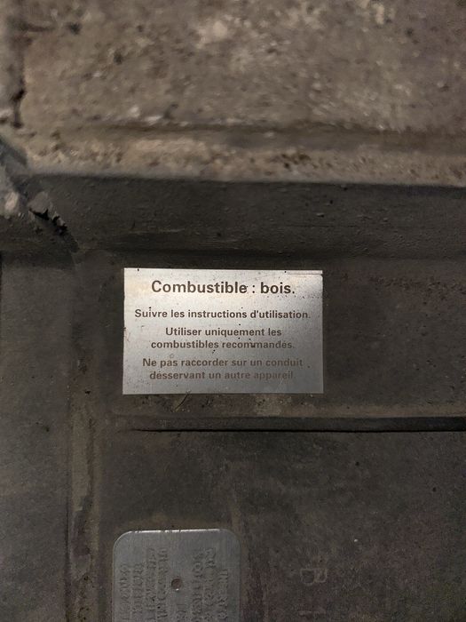 Чугунена Камина на дърва