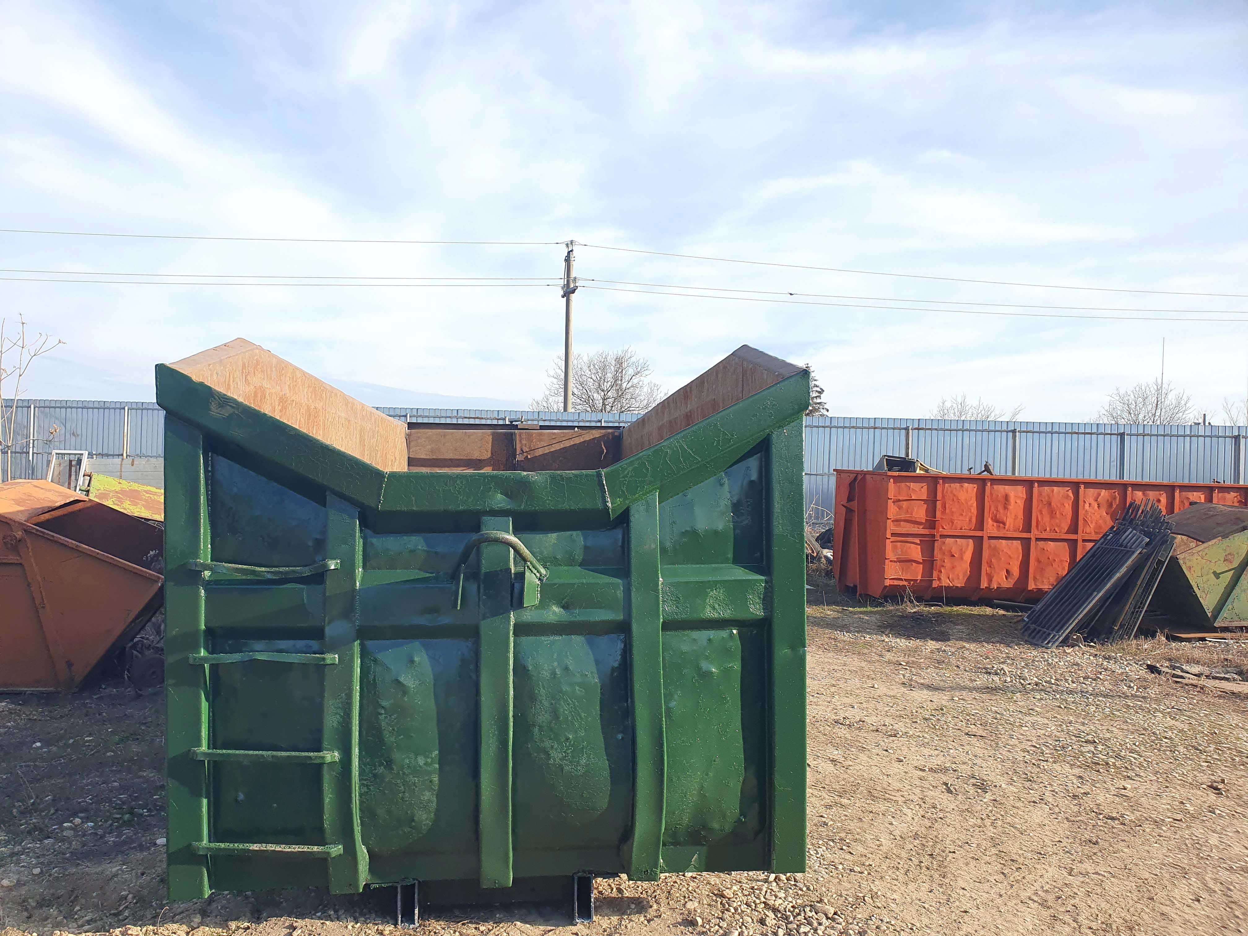 Container hardox 40 mc abroll kipper, deseuri, gunoi, fier