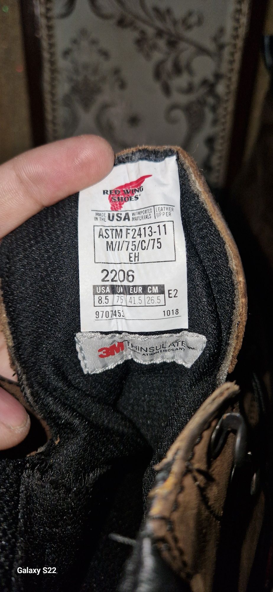 Red wing зимние 41.5