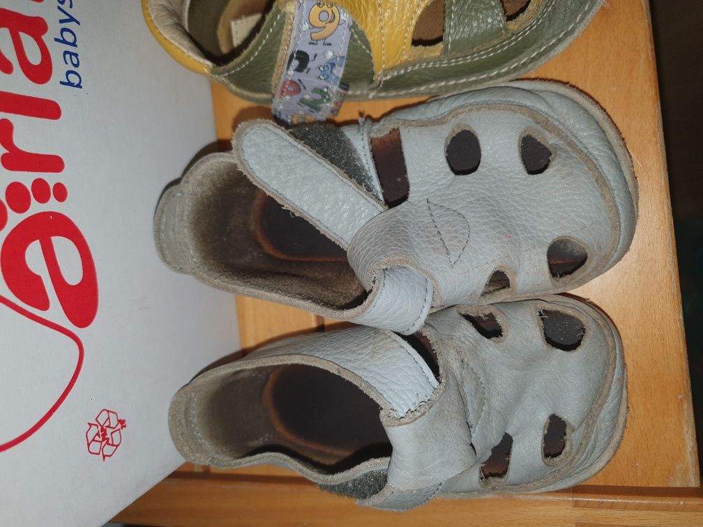 Sandale piele bebeluși