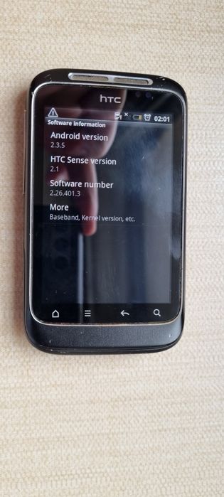 HTC Wildfire cu Android 2.3.5 , stare foarte buna.Clasic,vintage.