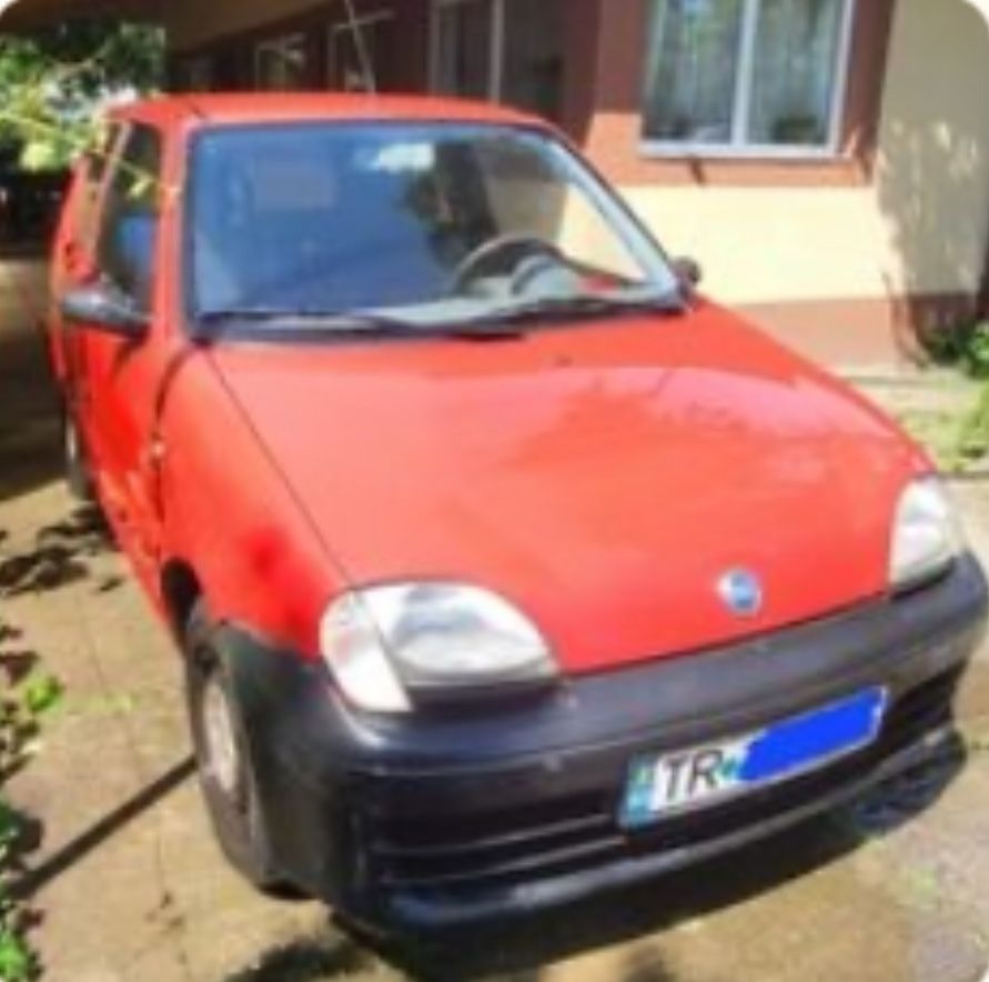 Vand fiat seicento din  2002 înmatriculat în România