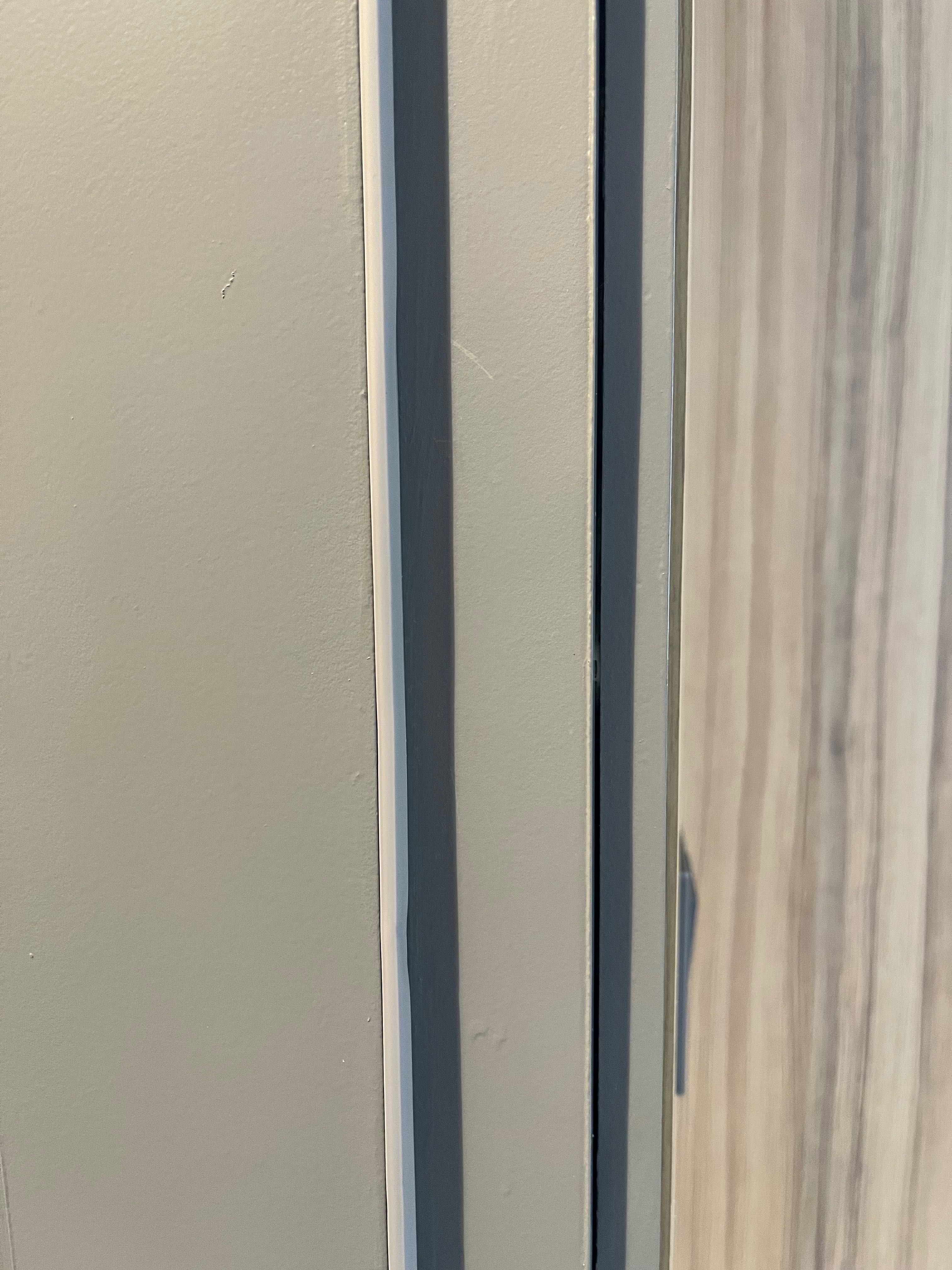 Гумено уплътнение за интериорна врата сиво
