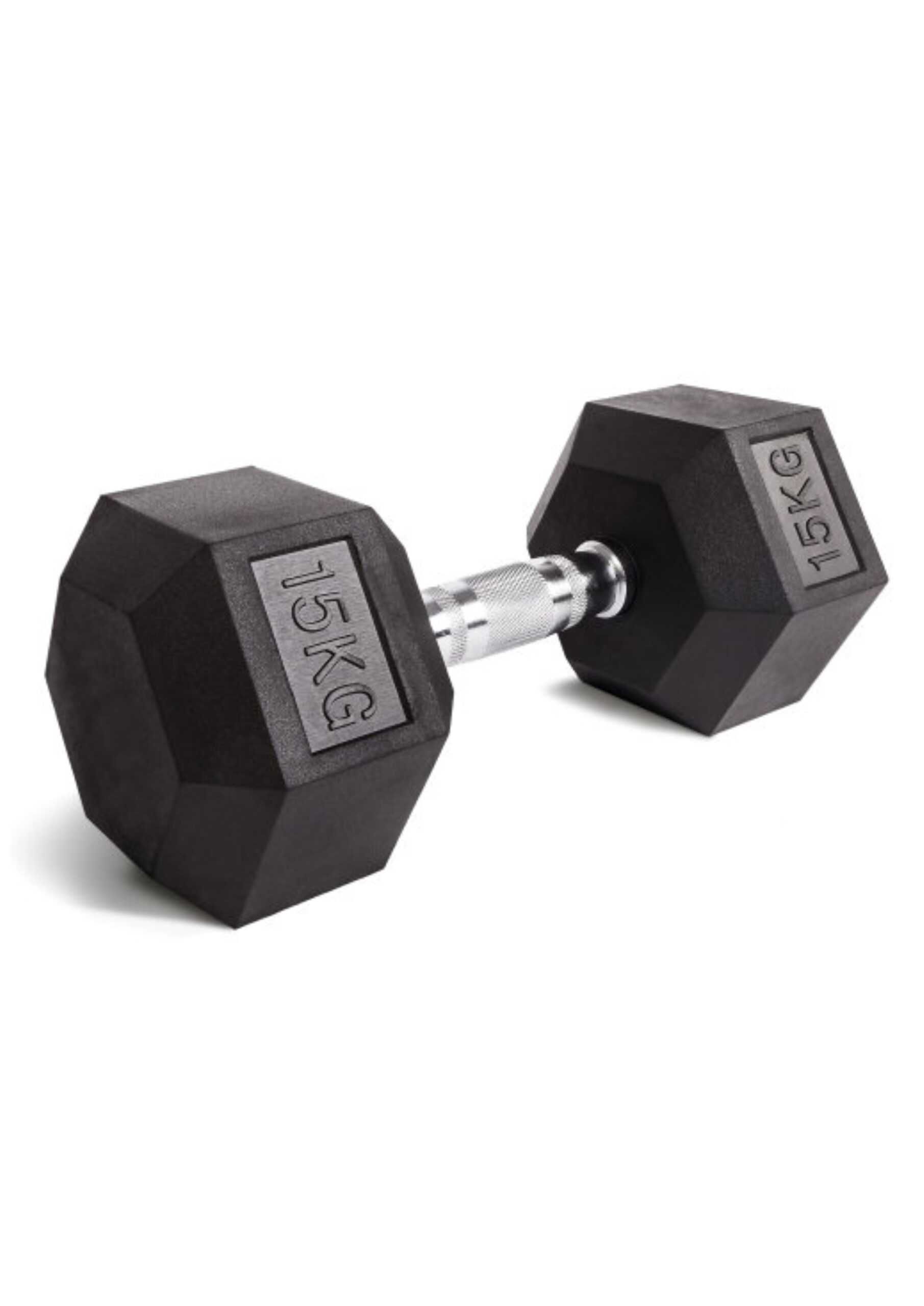 Дъмбели Хекс Pro , Фиксирани Гири HEX 2 × 15 кг, Dumbbells